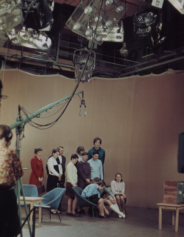 1969 TTT Televīzijā vēl Pārdaugavas studijā (Foto: Zigurds Mežavilks)